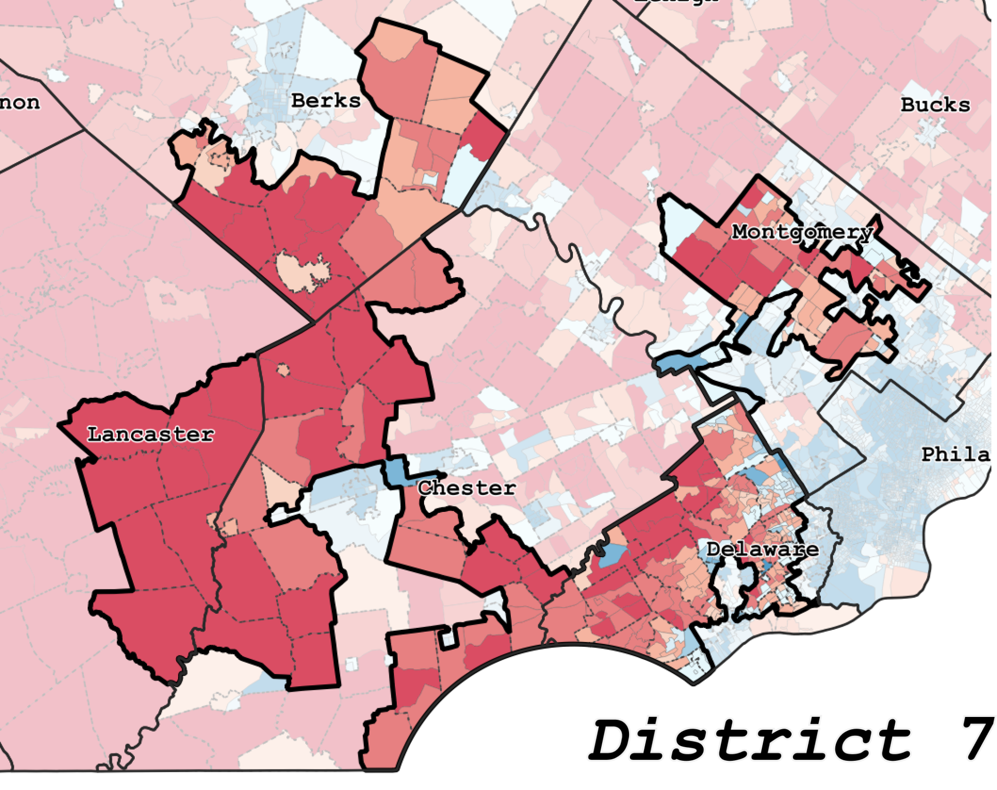 Exploring Pennsylvania S Gerrymandered Congressional Districts Azavea