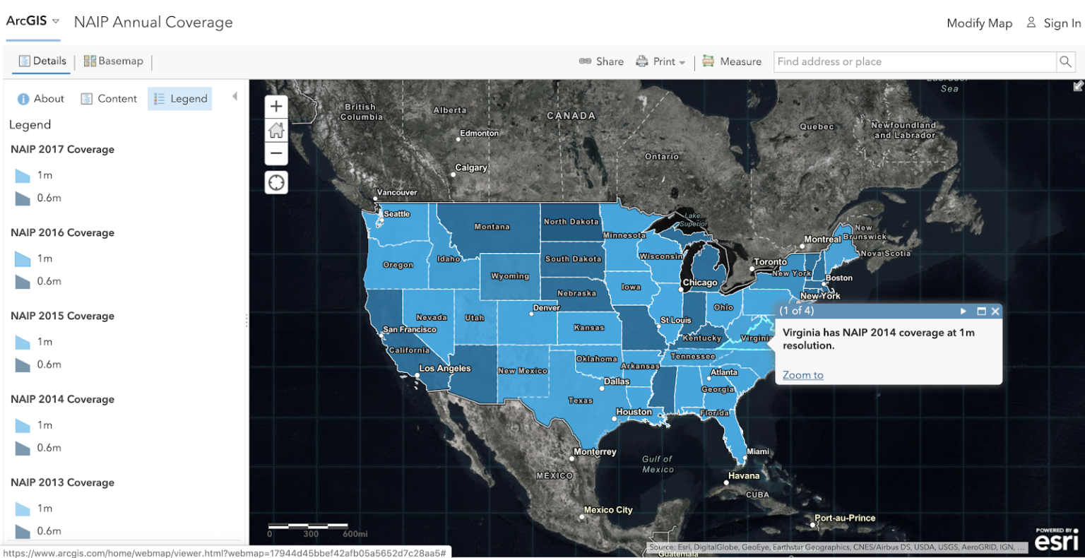 How to Find the Most Recent Satellite Imagery Anywhere on Earth | Azavea